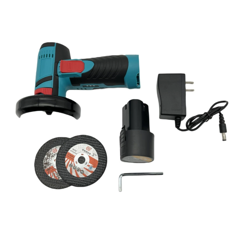 Угловая шлифовальная машина с литиевой батареей многофункциональная электрическая маленькая режущая машина шлифовальный станок Внешняя торговля трансграничная мини-шлифовальная машина