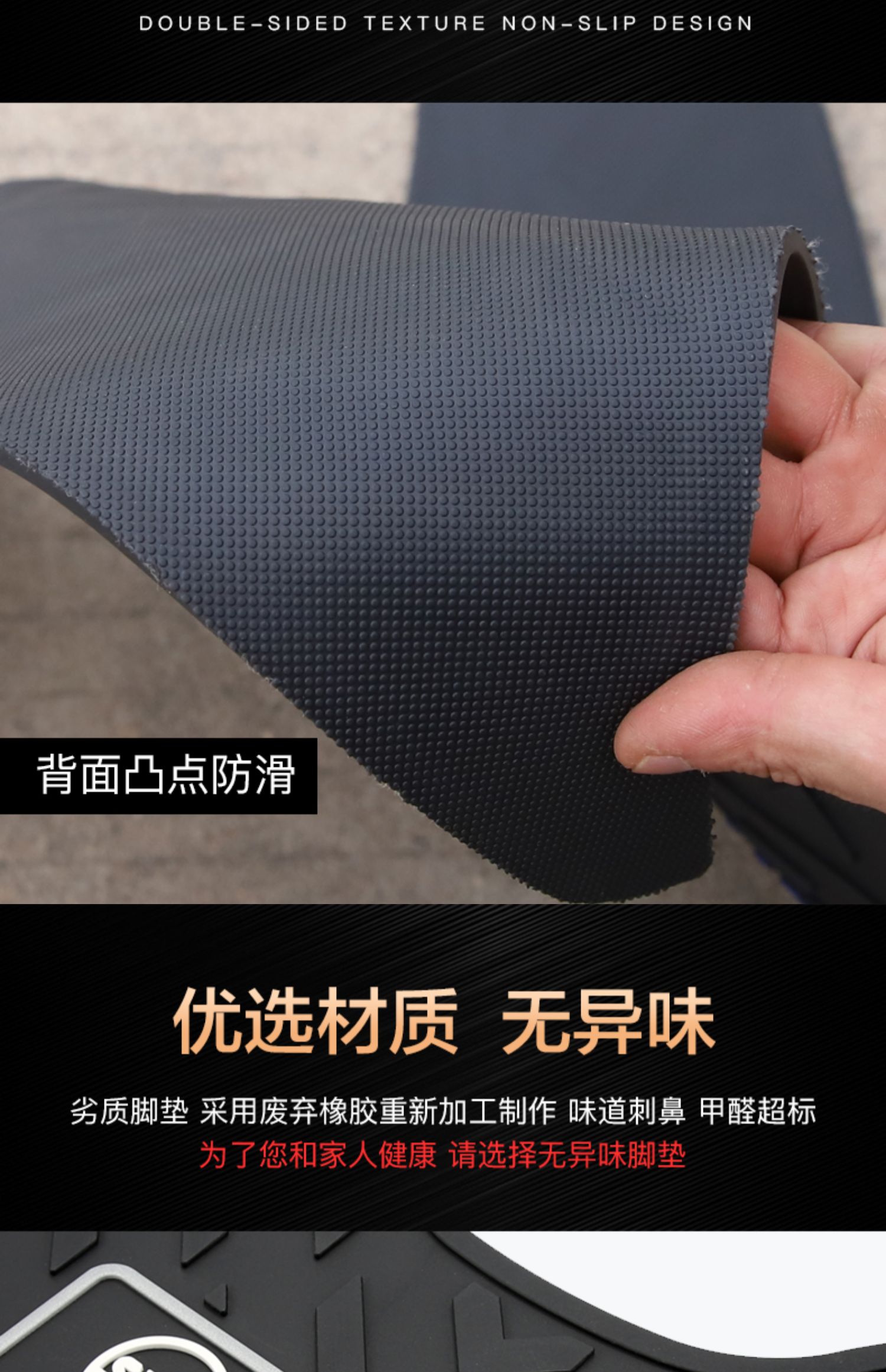 Sanyang Scooter Jet150 Sl Rubber Pad Foot Pad Foot Pedal Pad Footrest Leather Pad Modification Accessories Sym