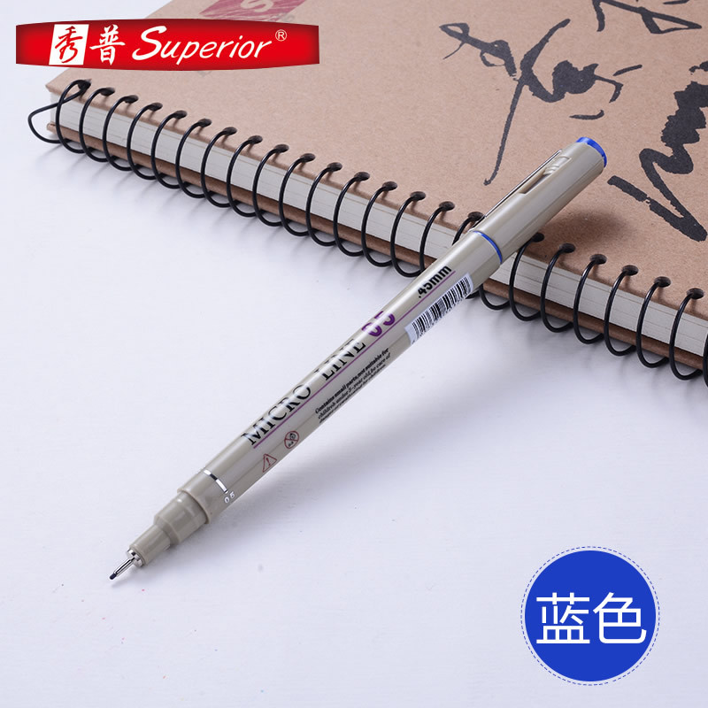 Especial transfronterizo para xiupu 12-color aguja pluma diseño dibujo gancho pluma anime dibujo pluma a base de agua 807c