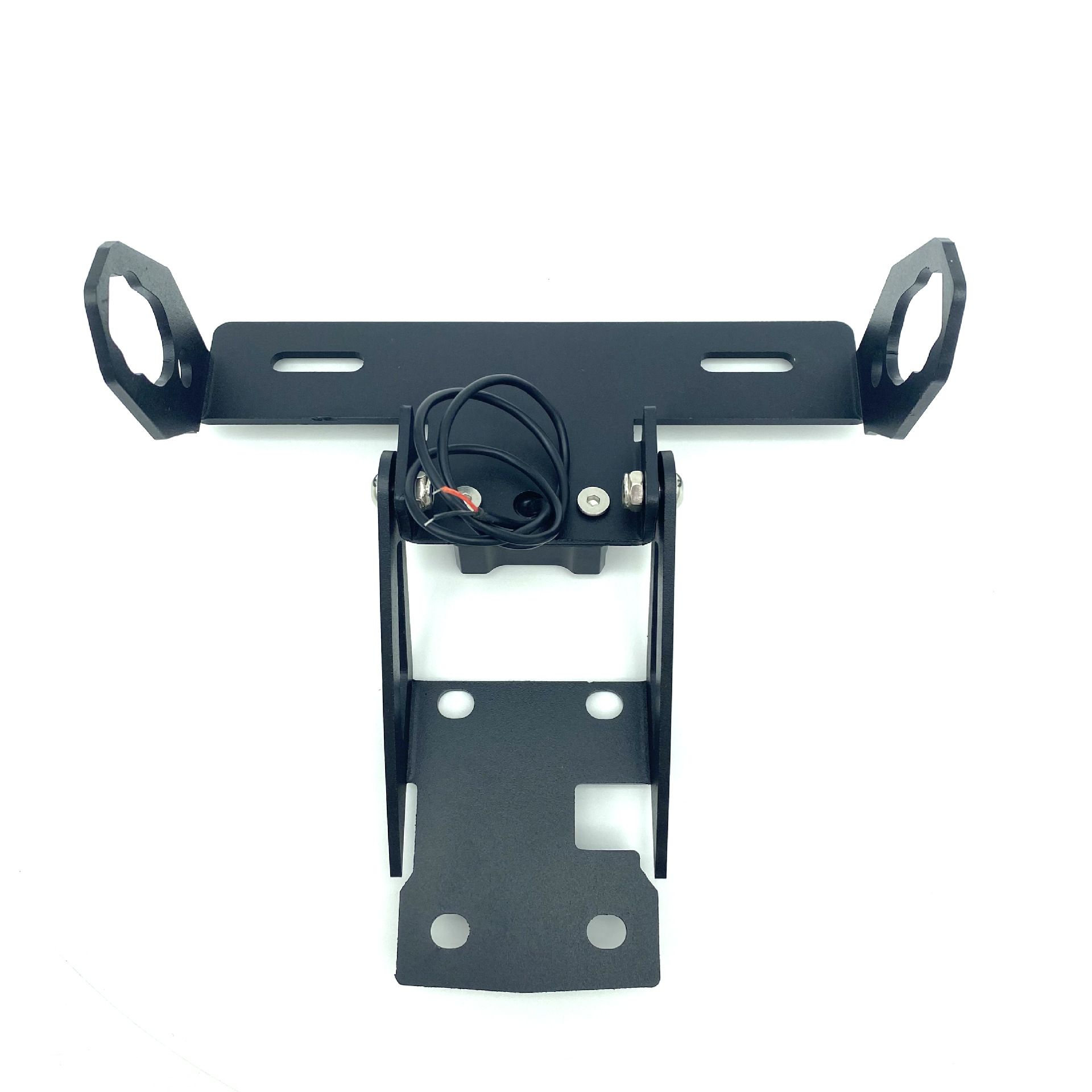 Applicable to Kawasaki Z650 Ninja 650 2017-2019 Modified Short License Plate Frame with Light License Plate Frame