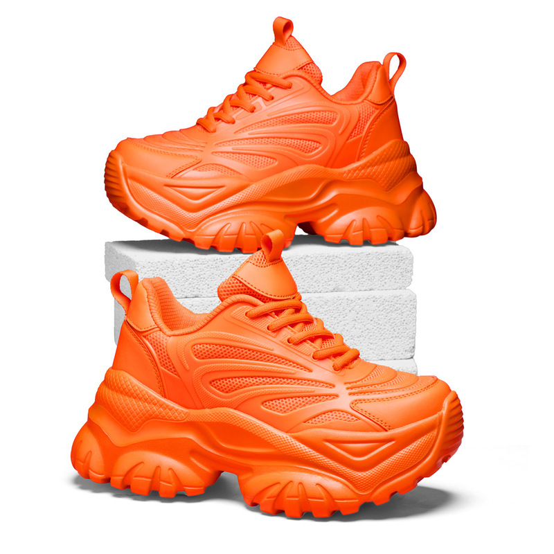 Women's Versatile Sneakers, Dad Shoes, Women's White Breathable Shoes, 2025 New Women's Shoes for Summer