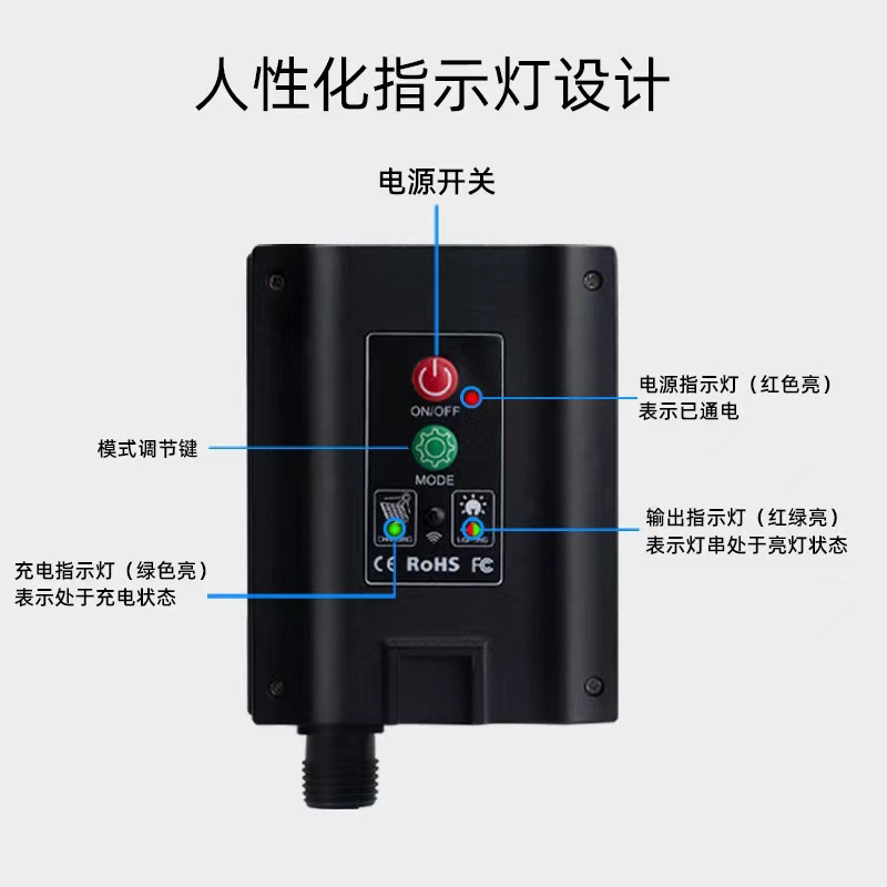 G50球泡太阳能灯串户外露营防水氛围灯led大圆球天幕帐篷庭院装饰详情13