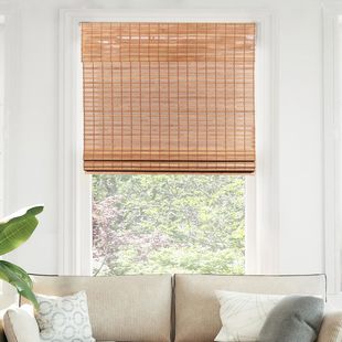 Cordless Hand-Pulled Bamboo Curtains Can Be Used in the Living Room and Bedroom to Block Light and Sunshade. They Are Naturally Light and Can Easily Create a Warm Atmosphere
