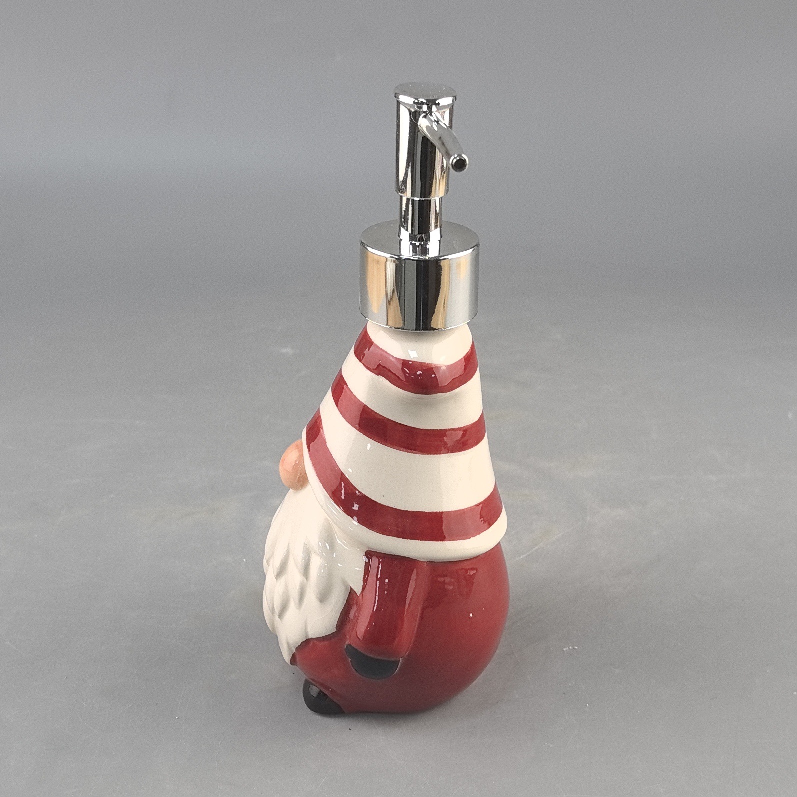 Botella de lavado de manos de Papá Noel transfronteriza, botella de baño, adorno navideño para el hogar, miniatura de cerámica artesanal.