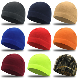 New Autumn and Winter Outdoor Fleece Hat for Men and Women, Sports Cold Protection, Windproof, Warm Mountaineering, Cycling, Skiing and Running Hat