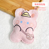 Cute plush cartoon water container, small hand warmer for elementary school students