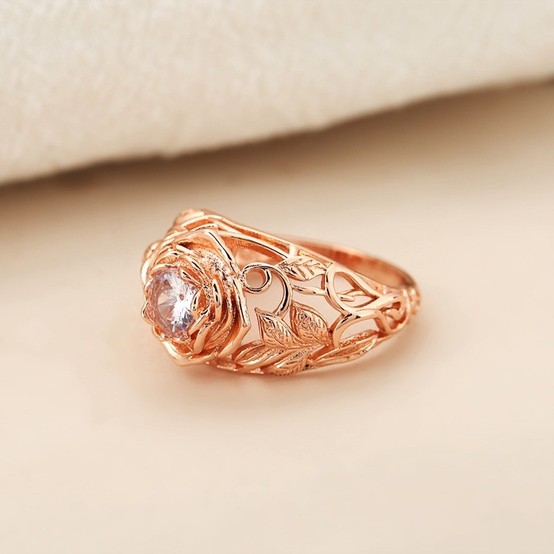 Golden, pink gold