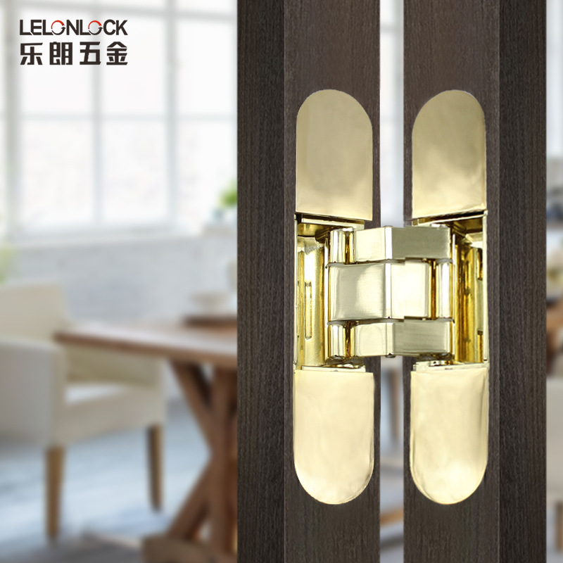 Bisagra oculta de puerta plegable tipo H de estilo europeo, ajustable en tres dimensiones, bisagra oculta para puerta interior de 60 kg, bisagra de puerta cruzada.
