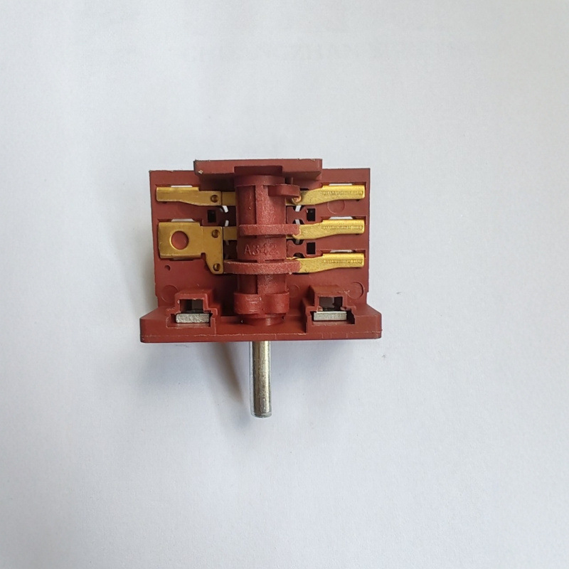 16A螺丝脚旋转船型胶木开关烤箱档位出口大电流电压