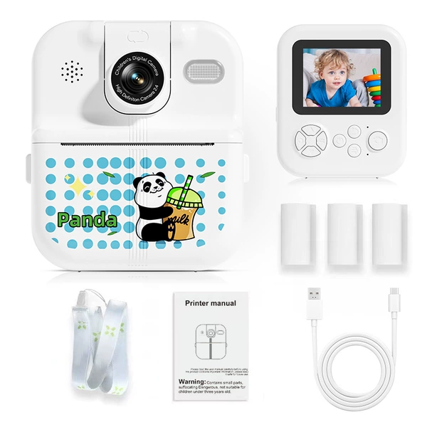 White lens, memory card, fill light, P02, panda