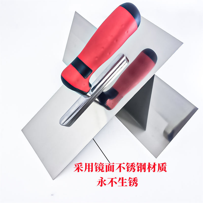 抹子抹灰泥工抹水泥抹子加厚白钢泥板不锈钢抹泥刀批灰收光刀工具