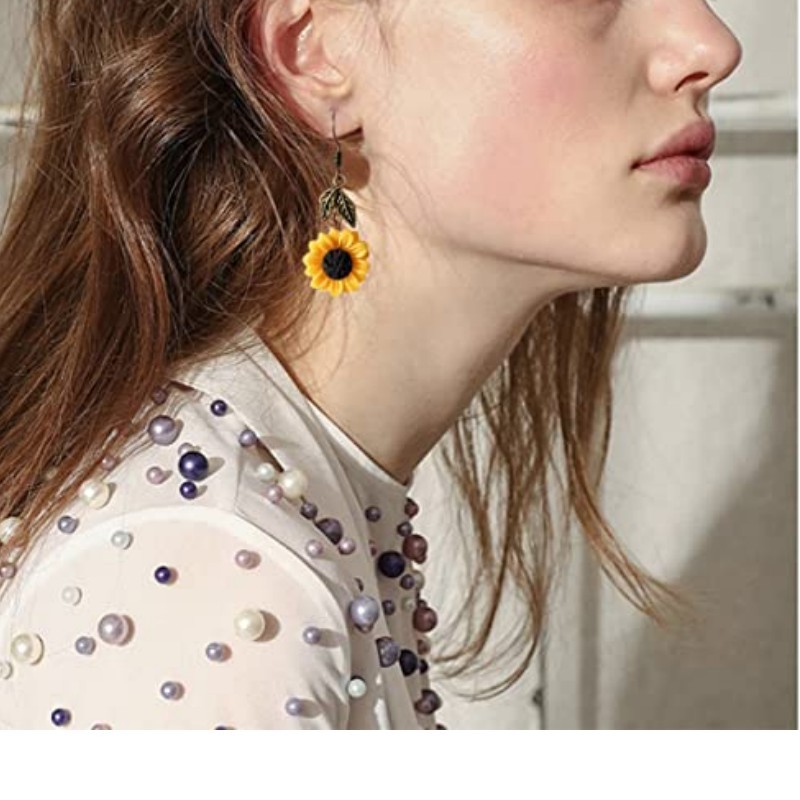 Sunflower Earrings