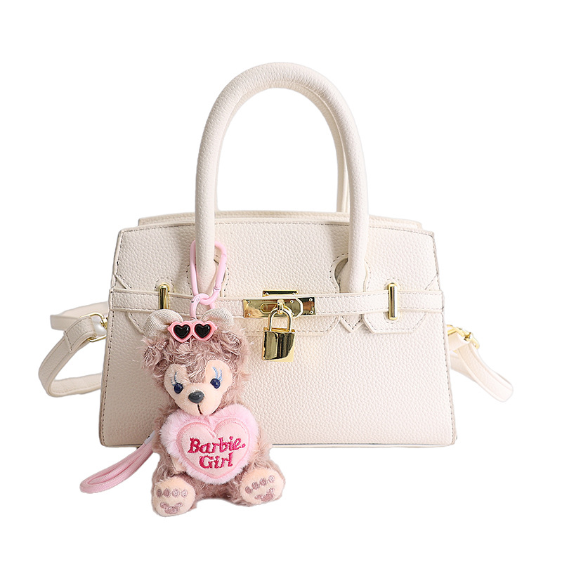 Bolso para mujeres 2026 nuevo estilo de alto nivel lichi estampado bolso de platino portátil de alto nivel de moda versátil bolso de hombro inclinado