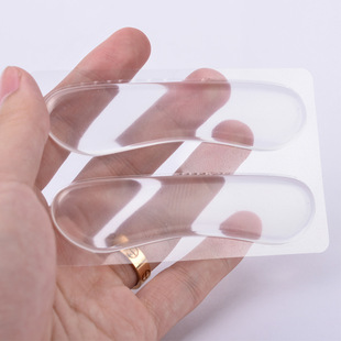 pu heel stickers girls' high heels heel stickers anti-wear foot stickers anti-fall heel half size pad heel stickers