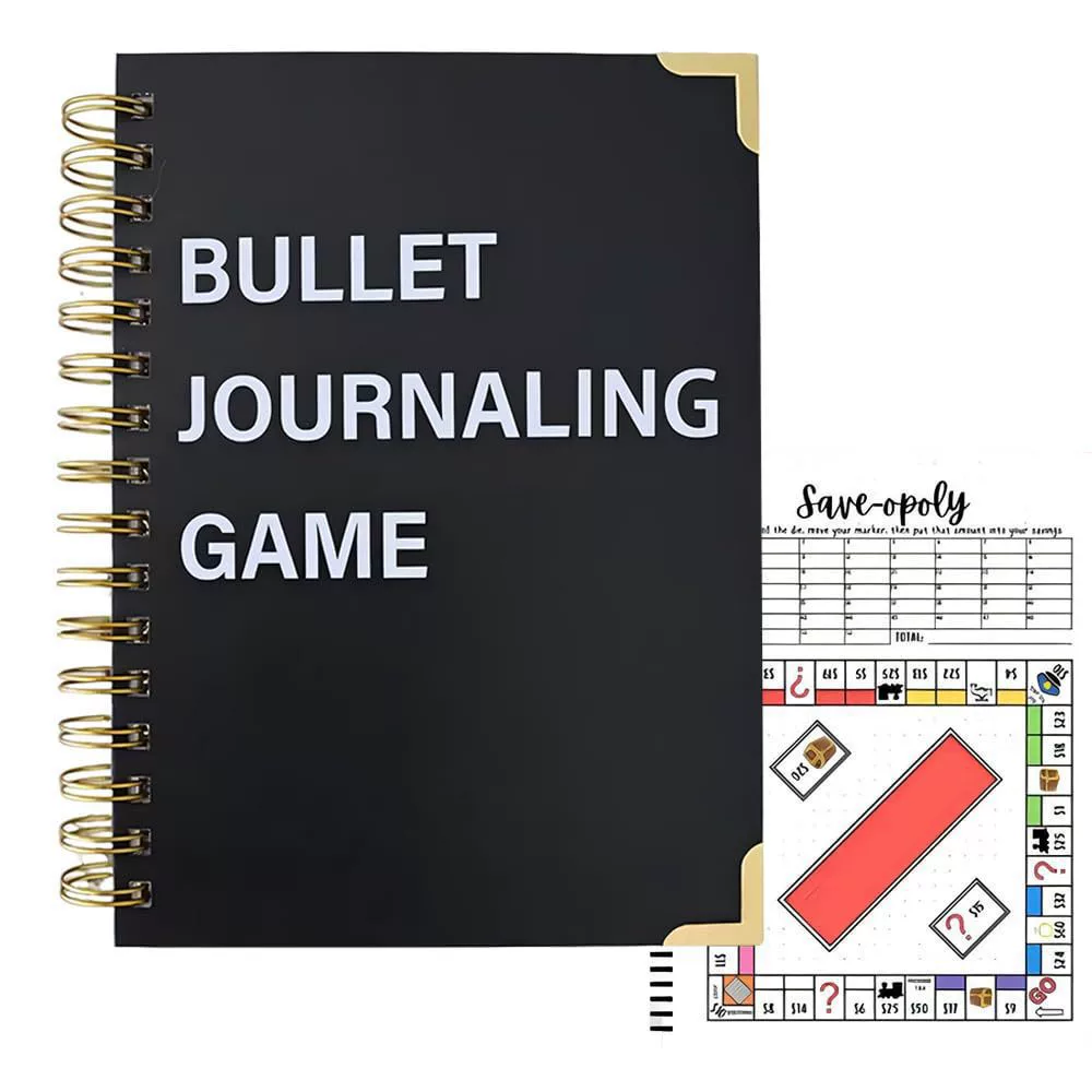 Трансграничный новый журнал блокнота Bullet journal game Bullet game творческий план игры