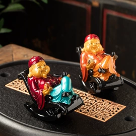 陶瓷工艺品;香炉;流水摆件