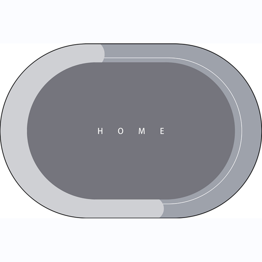 Alfombra de barro de diatomeas transfronteriza alfombra suave alfombra absorbente alfombra de baño alfombra de piso de baño antideslizante de secado rápido