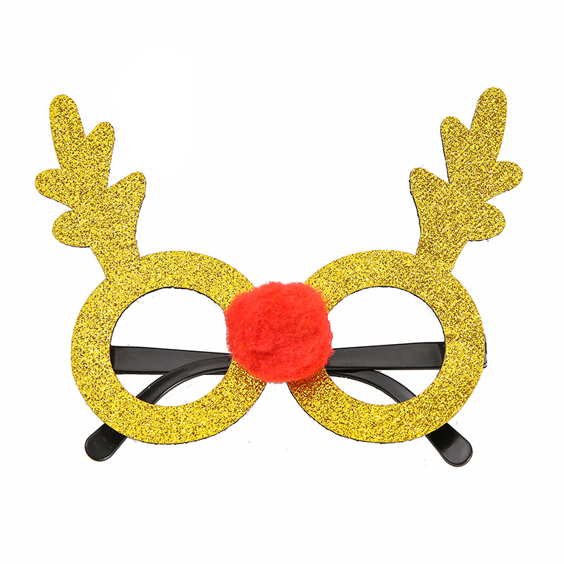 Nueva Navidad diadema gafas marco Halloween Día de San Valentín gafas de Santa Claus gafas Fiesta de Navidad