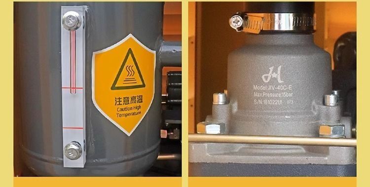 Permanent magnet variable frequency screw air compressor, industrial-grade laser cutting low-noise air compressor, wholesale in stock