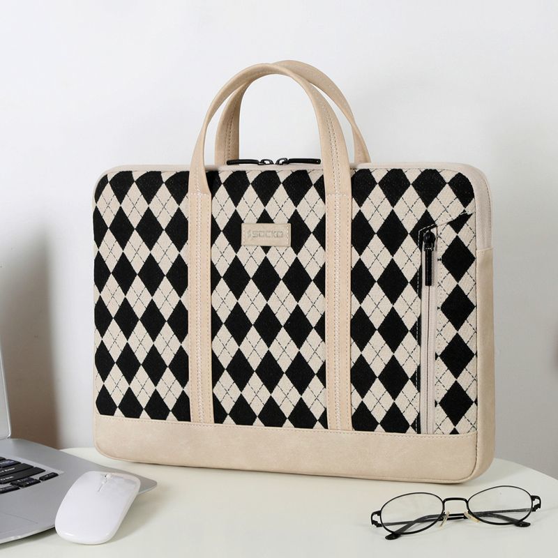 13/13.3인치 베이지 다이아몬드 + 에어백 + 조임끈