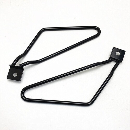 Motorcycle street car cruise Prince accessories universal modified saddle bag side bag protective bracket side box metal bracket