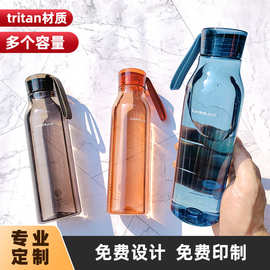 乐扣塑料运动ECO水杯简约ins夏天便携运动男女Tritan水杯夏凉杯
