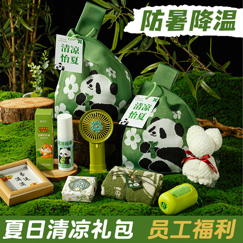 Summer Souvenirs, Practical Small Gift Sets, Heat-Relief and Cooling Gift Packages, Company Gifts for Employees and Clients