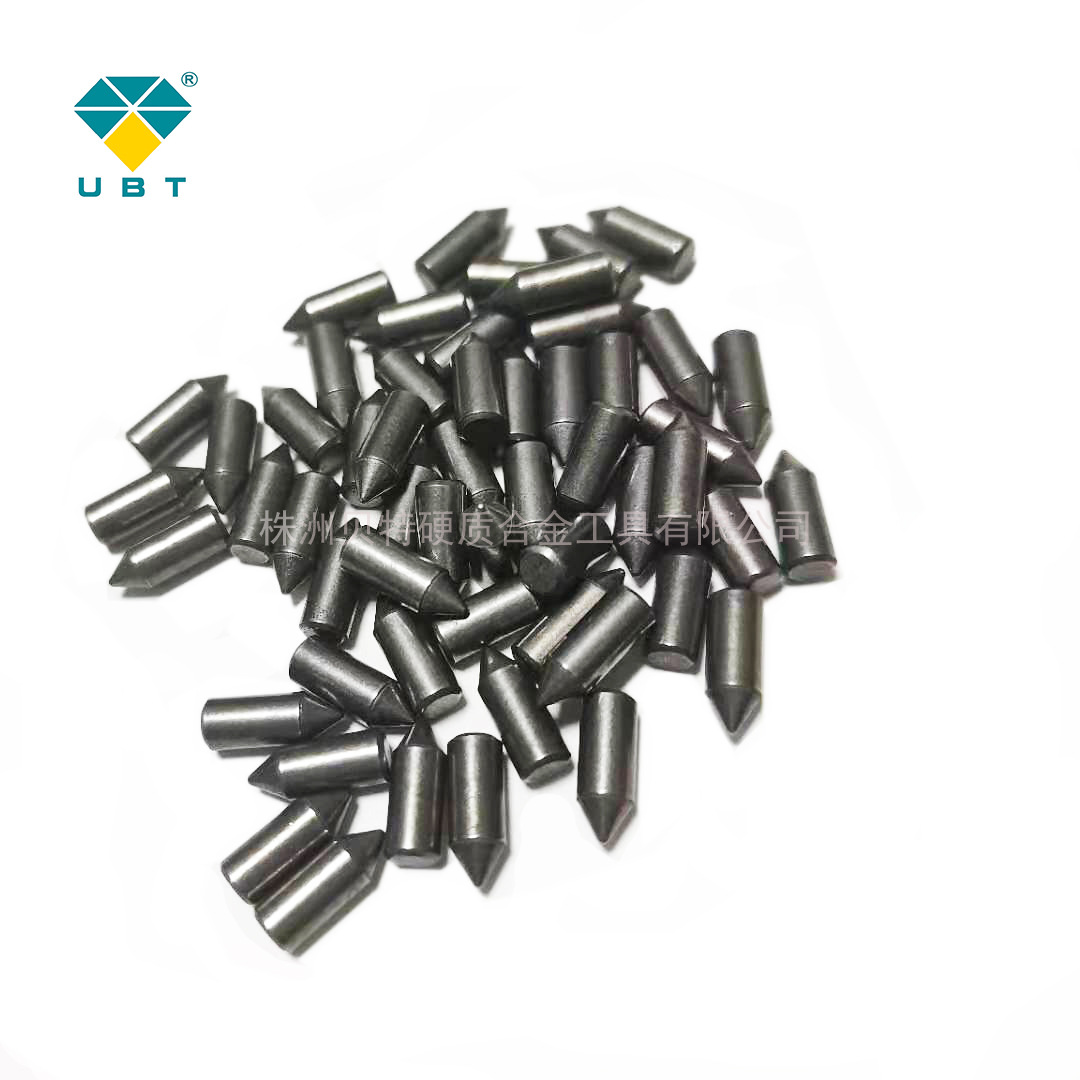 六角锤锤配件救生锤锤头锥太阳能锤尖攻牙螺纹配件钨钢头