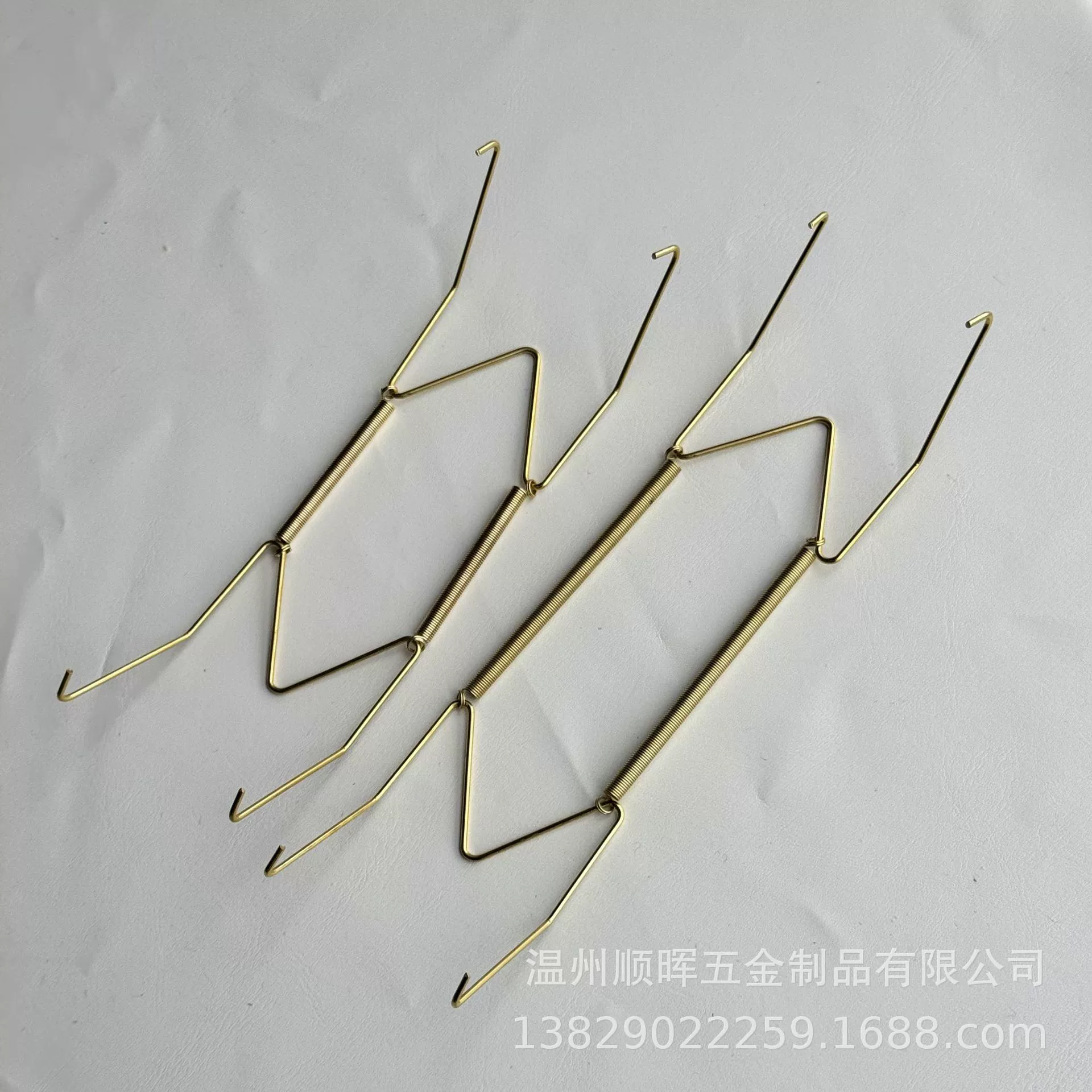 Золотая W-образная пластина из нержавеющей стали, невидимая пружинная подвесная пластина, крючок, декоративная пластина, металлический крючок, железная пружинная подвесная пластина, стойка
