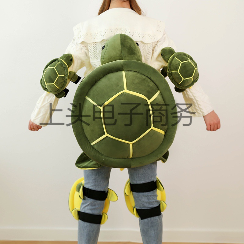 Suministro directo de fábrica equipo de protección de esquí pequeña tortuga almohadilla de la cadera rodillera almohadilla de codo resistente a la caída tortuga oso de peluche de juguete adulto niños