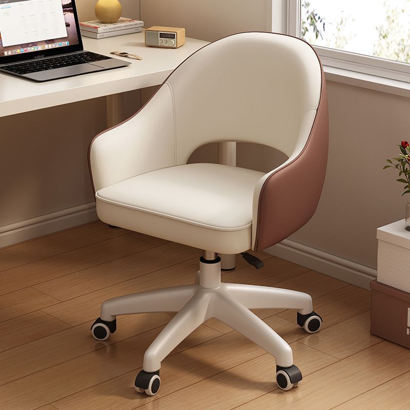 Computer Chair Comfortable Sedentary Study Desk Chair Office Seat Single Swivel Chair Bedroom Dresser Makeup Chair