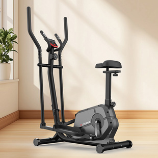 Manufacturer Direct Supply of Home Elliptical Exercise Equipment with Seat, Commercial Indoor Silent Magnetic Control Elliptical Machine