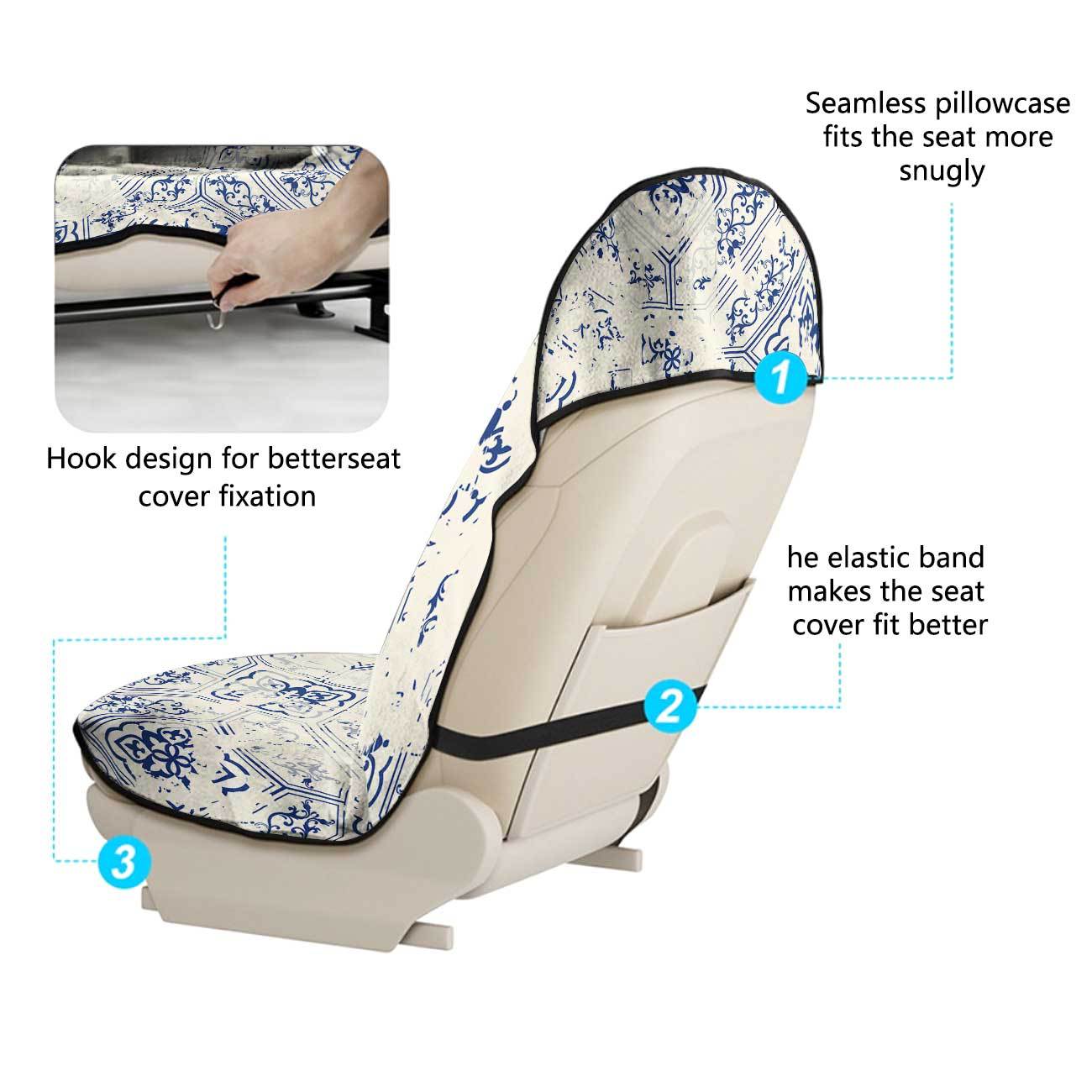 Car seat towel cover front seat protector suitable for gym and exercise, universal for all seasons, car use 76