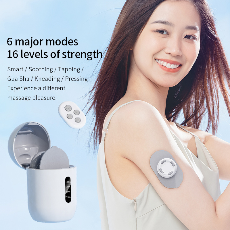 Haoshangshi Remote-Controlled Portable Rechargeable Massage Patch Pulse Cervical Massager Back Waist Leg Massager Rechargeable Haoshangshi Remote-Controlled Portable Rechargeable Massage Patch Pulse Cervical Massager Back Waist Leg Massager Rechargeable