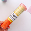 30 buckets of candy color versatile high -elastic girl heart editing towel circle color basic hair circle hair rope