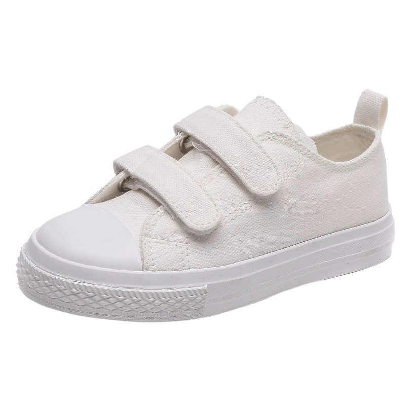 Детская парусиновая обувь, новинка весны 2021, парусиновая обувь для девочек, белые кроссовки для мальчиков, детская студенческая обувь для детей маленьких и средних размеров