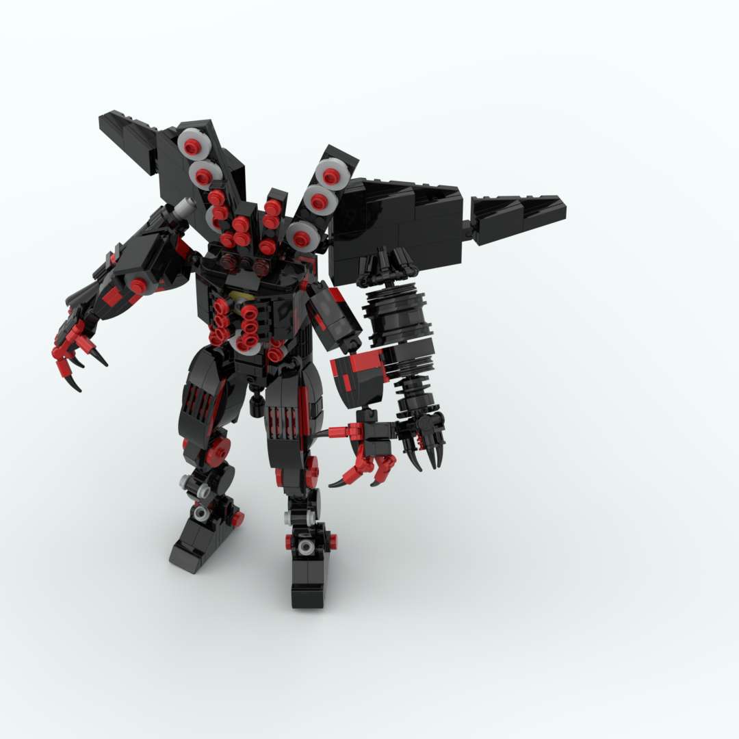 Laberinto bruja skibidi Monitor de aseo hombre vs hombre bloques de construcción montado Mesa swing generación caliente juego