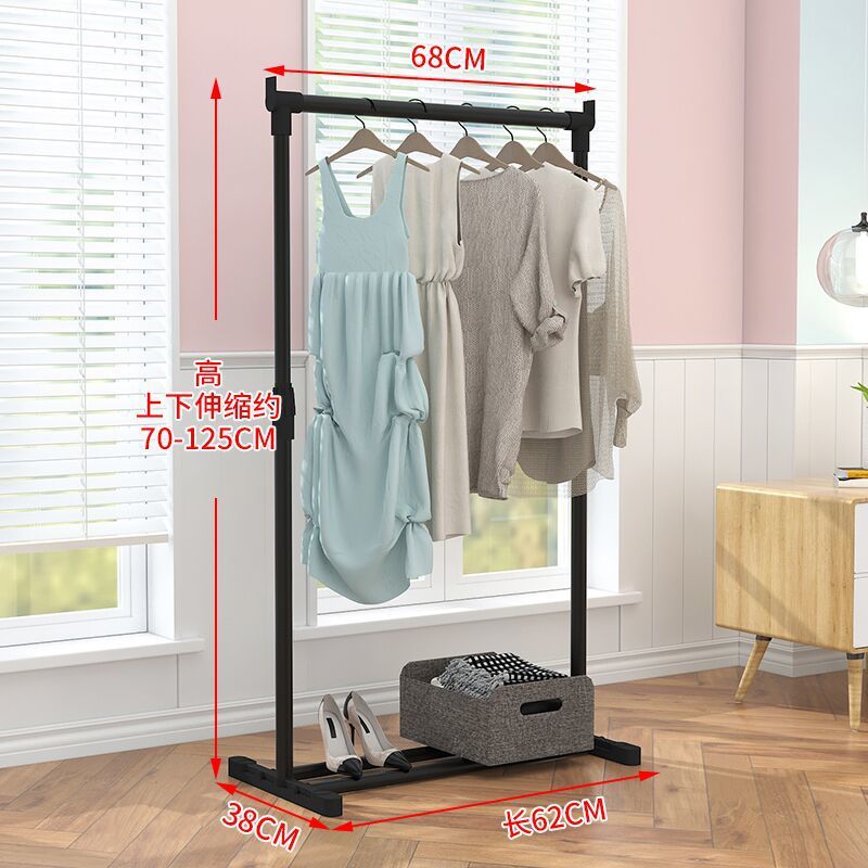 스몰 사이즈 텔레스코픽 (휠이없는 검정색)