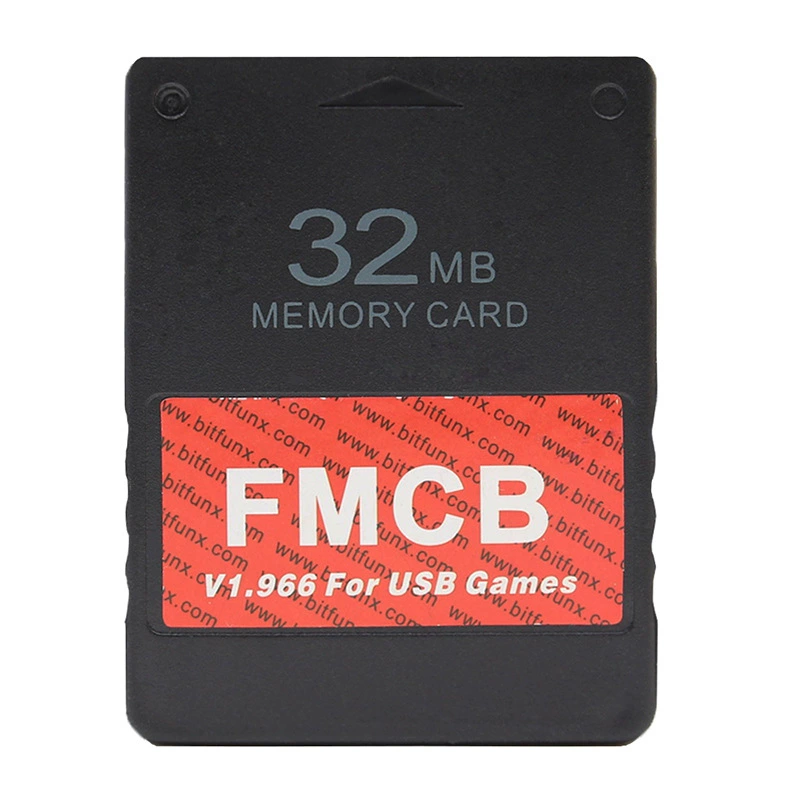 Карточка памяти PS2 подходит для толстых машин FMCBV1.966ForUSBGames поддерживает PS2PS1 карта памяти 64MB