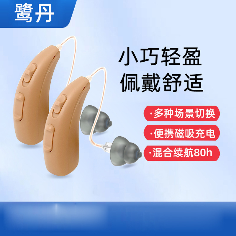 Audífono recargable invisible inalámbrico especial para personas mayores sordas sin ruido mini máquina RIC de gama alta