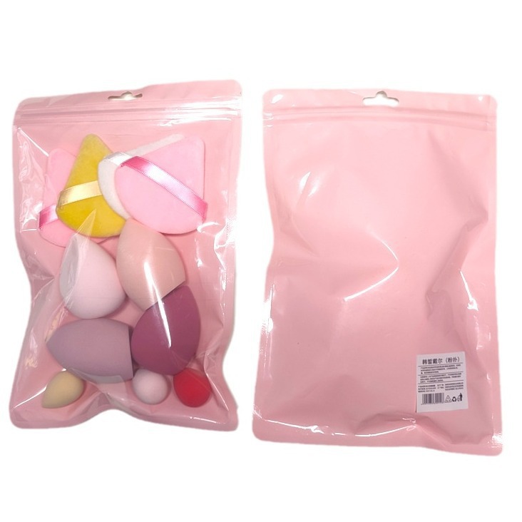 Polvo de flocado transfronterizo 11 huevos de maquillaje huevo de maquillaje huevo de maquillaje de agua más grande maquillaje huevo de macarón de estudio esponja