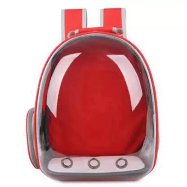 Panorama transparent red