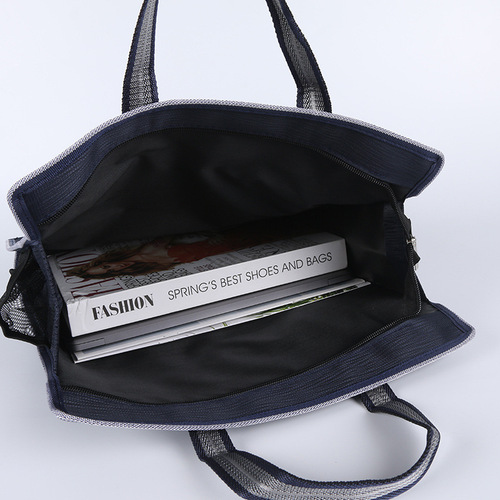 Zhongmai 8017 fashionable office supplies canvas bag large capacity document bag Oxford cloth information bag men's business bag