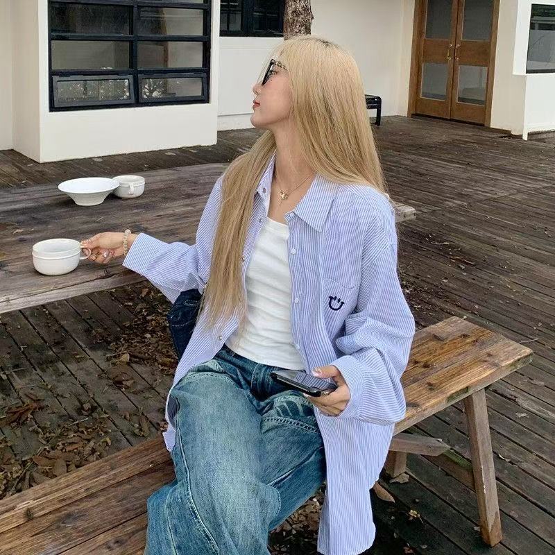 Blue quality shirt