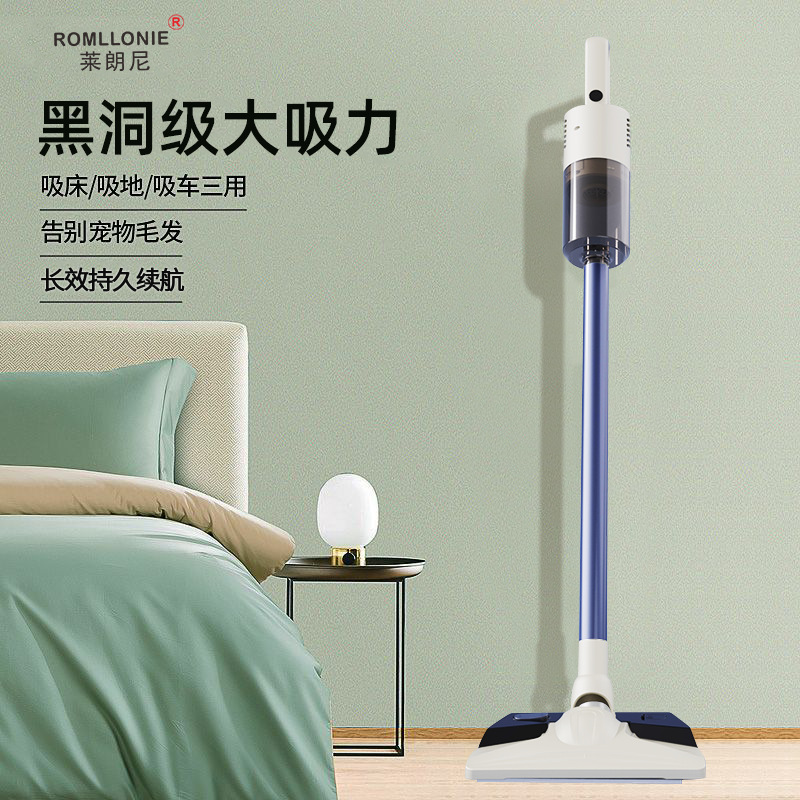 家庭用強力吸引・ハイパワーのクロスボーダーワイヤレス掃除機、猫の毛を吸い上げてモップを拭く小型オールインワン機でダニや細菌を除去|undefined