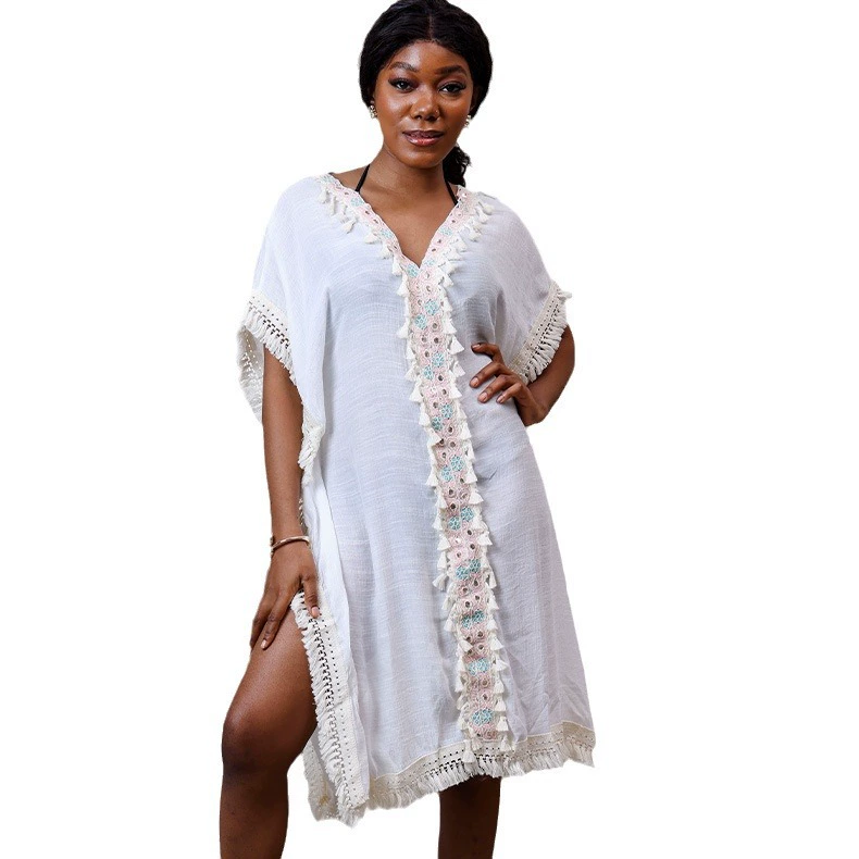 Пляжная одежда для плавания, юбка, свободный крой