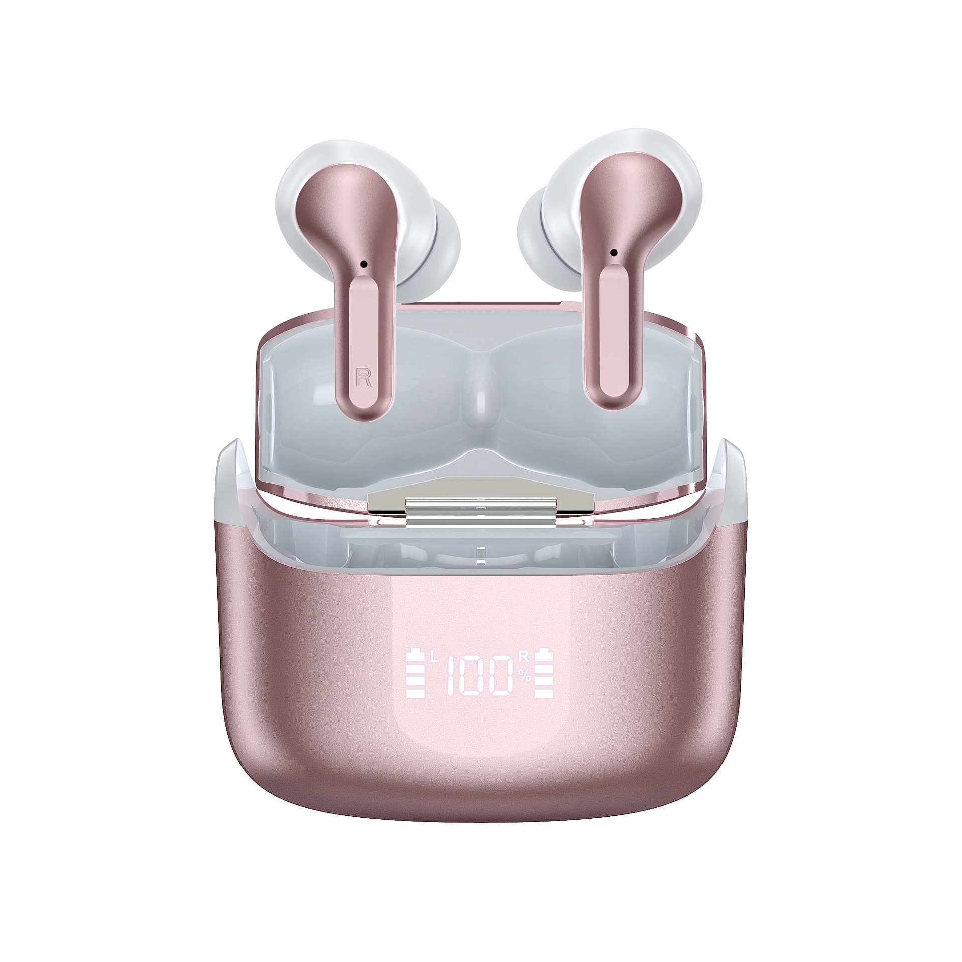 Venta caliente transfronteriza auriculares Bluetooth tws 5.3 duración de la batería inteligente pantalla digital de larga duración auriculares internos inalámbricos mini portátil