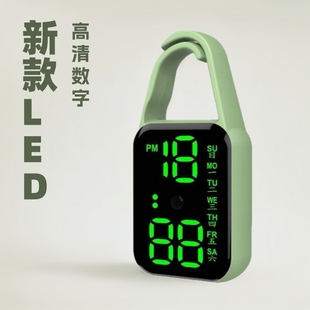 New Led Student Watch for Middle and High School Exams, H6 Hanging Watch with Digital Dial, Time Gift Electronic Watch