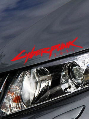Cyberpunk 2077 Car — 可卡 Lamp eyebrow