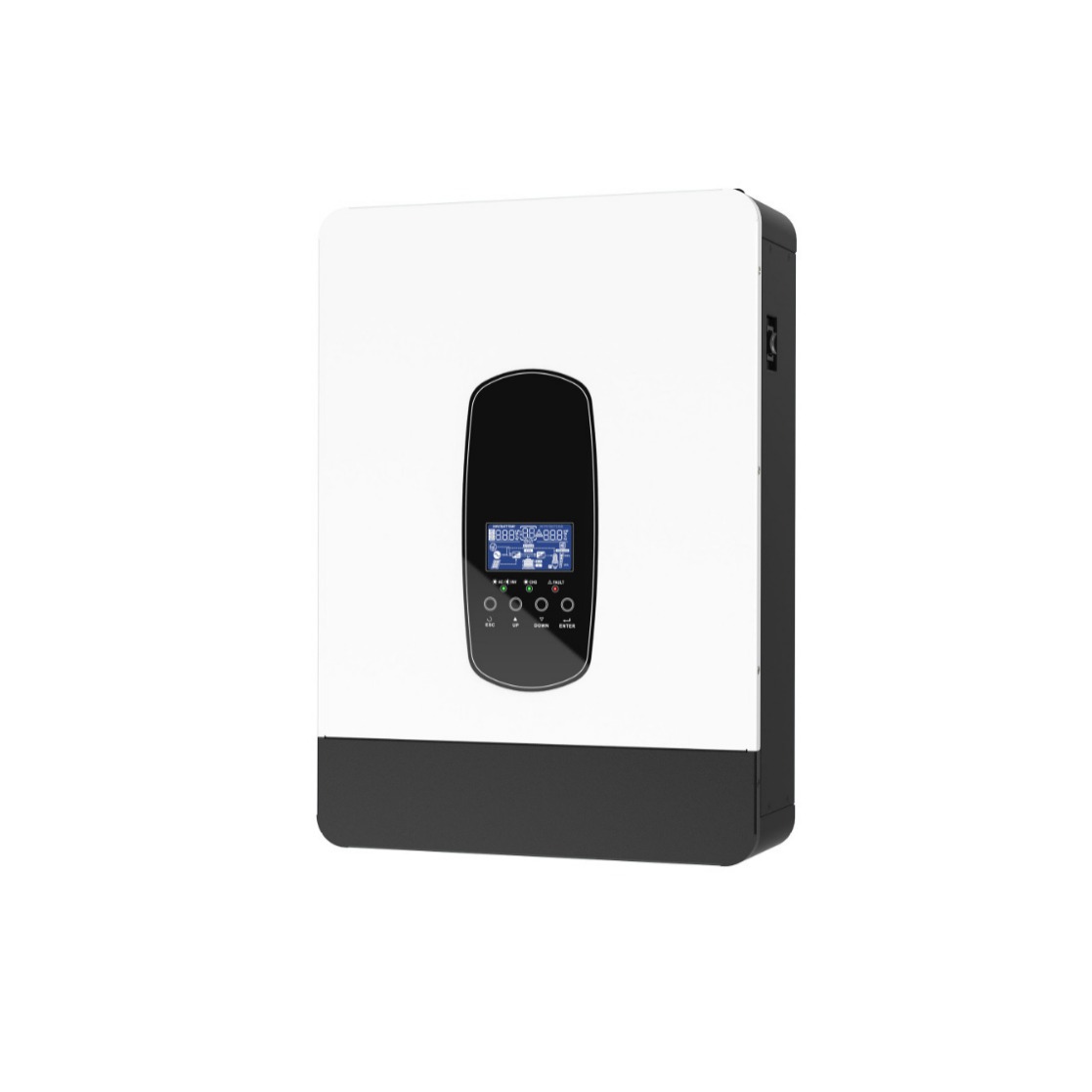 3.8KW 24V转220V离网高频壁挂式逆变器PV宽电压55-450V家储逆变器